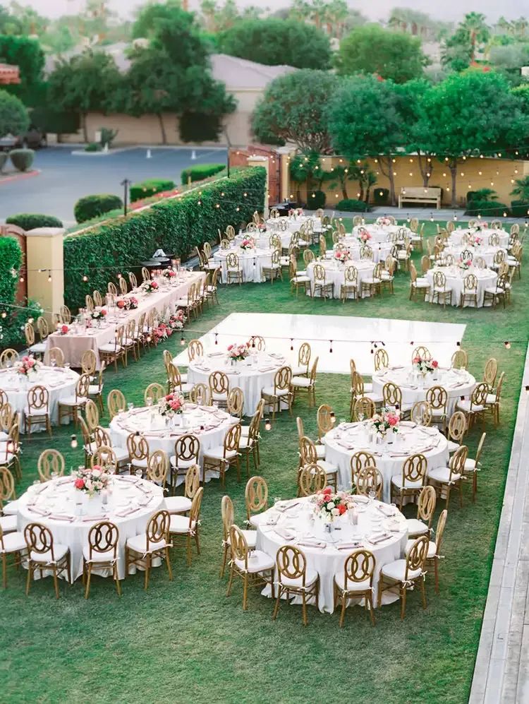 Outdoor Reception Seating
